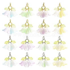 16Pcs Acrylic Pendants&nbsp;PALLOY-FS00075