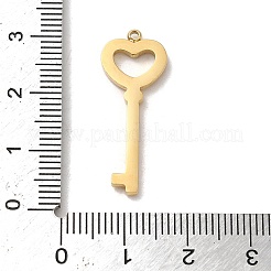 304 Stainless Steel Rhinestone Pendants&nbsp;STAS-L022-302G