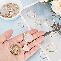 24Pcs 2 Styles Shell Pendants&nbsp;FIND-GA0004-51