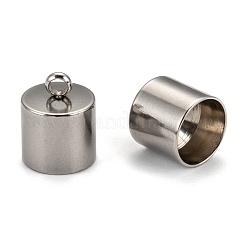 Tarnish Resistant 304 Stainless Steel Cord Ends&nbsp;STAS-K004-10mm-01