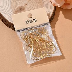 SHEGRACE Brass Kidney Ear Wire&nbsp;XGR0004G-43G