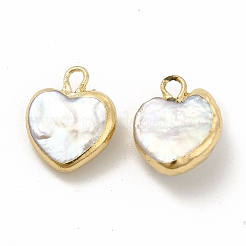Baroque Natural Keshi Pearl Pendants&nbsp;PEAR-P004-25KCG