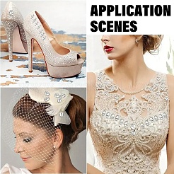 90Pcs 10 Styles Sew on Rhinestone&nbsp;RGLA-YW0002-10