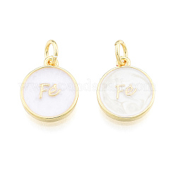 Brass Enamel Charms&nbsp;KK-N227-138