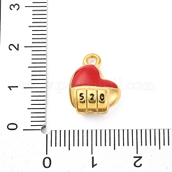 304 Stainless Steel Enamel Pendants&nbsp;STAS-B085-25G