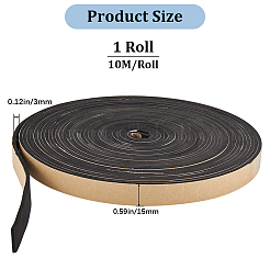 Strong Adhesive EVA Sponge Foam Tape&nbsp;TOOL-WH0131-07B-01
