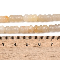 Natural Yellow Jade Beads Strands&nbsp;G-P595-A03-01