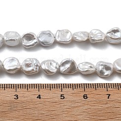 Natural Baroque Keshi Pearl Beads Strands&nbsp;PEAR-P064-06C-03A