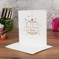 Envelope and Merry Christmas Greeting Cards Sets&nbsp;DIY-I029-03G