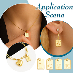 26Pcs 26 Styles Brass Pendants&nbsp;KK-PH0014-87