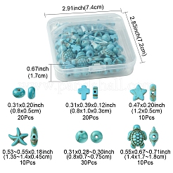 Synthetic Turquoise Beads Set&nbsp;G-FS0005-82