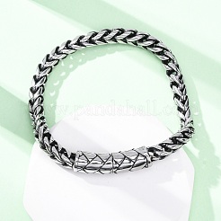 316 Surgical Stainless Steel Wheat Chain Bracelets for Men Women&nbsp;BJEW-Q349-16P