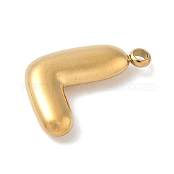 304 Stainless Steel Initial Pendants&nbsp;STAS-S186-12L-G