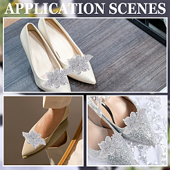 4Pcs Iron Shoe Clips&nbsp;HJEW-HY00186