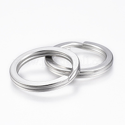 Tarnish Resistant 304 Stainless Steel Split Key Rings&nbsp;LS-STAS-P177-2.3x26mm-P
