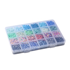 3960Pcs 24 Style Handmade Polymer Clay Beads&nbsp;CLAY-YW0001-77