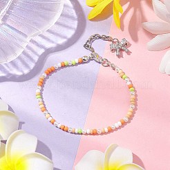 Shell Pearl & Glass Beaded Bracelets for Women&nbsp;BJEW-JB10414