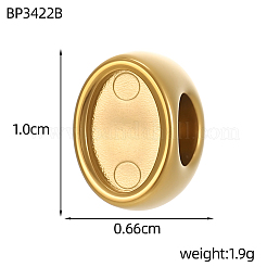 304 Stainless Steel Beads&nbsp;STAS-OY017-83G