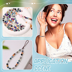 200Pcs 10 Colors Electroplate Transparent Glass Beads&nbsp;GLAA-GA0002-25