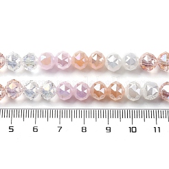 Transparent Glass Beads Strands&nbsp;GLAA-Q009-01C