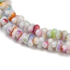 Electroplate Glass Beads Strands&nbsp;LAMP-S070-12U