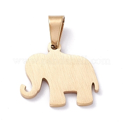 PVD Vacuum Plating 304 Stainless Steel with Natural White Shell Pendants&nbsp;STAS-A053-26G