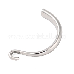 Non-Tarnish 304 Stainless Steel Hook and S-Hook Clasps&nbsp;STAS-U006-01A-P