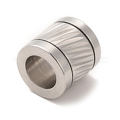 Non-Tarnish 304 Stainless Steel Glazed European Beads&nbsp;STAS-M308-11A