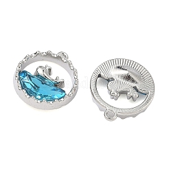Alloy Glass Pendants&nbsp;FIND-B061-05P-A02