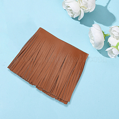 2M PU Leather Suede Fringe Trim&nbsp;AJEW-CY0001-58A-02
