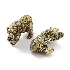Brass Polar Bear Figurines Statues for Home Desktop Feng Shui Ornament&nbsp;KK-A216-07AB