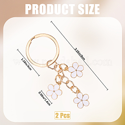 Zinc Alloy Keychain&nbsp;KEYC-WH20004-10A