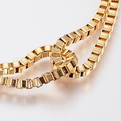 304 Stainless Steel Box Chain Bracelets&nbsp;BJEW-I243-02G