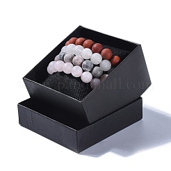 Natural Gemstone Beads Stretch Bracelets&nbsp;BJEW-JB04171