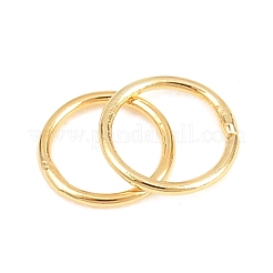 Brass Closed Jump Rings&nbsp;KK-D257-01G-09