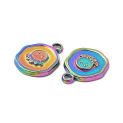 Ion Plating(IP) 304 Stainless Steel Pendants&nbsp;STAS-B032-34MC