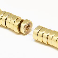 Electroplate Non-magnetic Synthetic Hematite Beads Strands&nbsp;G-Q465-37G