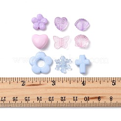 450Pcs 3 Colors Transparent & Opaque Acrylic Beads&nbsp;TACR-FS0001-68