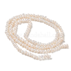 Natural Cultured Freshwater Pearl Beads Strands&nbsp;PA-CBAC463-32