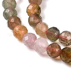 Natural Multicolor Tourmaline Beads Strands&nbsp;G-G294-A01-4mm