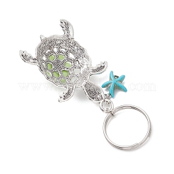 Tortoise Alloy & Acrylic Keychains&nbsp;KEYC-JKC01452