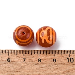 Tibetan Style dZi Beads&nbsp;TDZI-NH0001-D01-01B