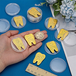 10Pcs Iron Commemorative Coin&nbsp;AJEW-FG0004-60
