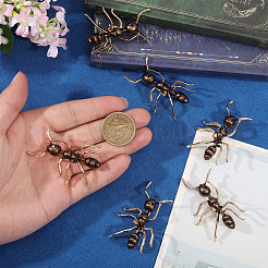 6Pcs Ant Enamel Pins&nbsp;JEWB-CA0001-87A