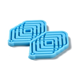 DIY Interlocking Rhombus Pendant Silicone Molds&nbsp;DIY-I099-33