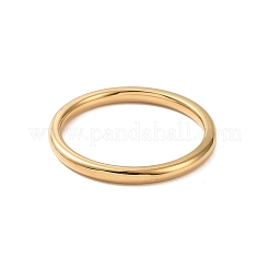 201 Stainless Steel Simple Thin Plain Band Ring for Women&nbsp;RJEW-I089-27G