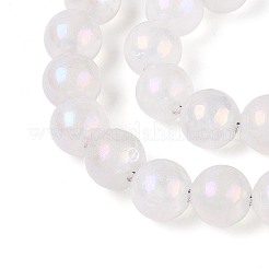 Electroplate Natural Quartz Crystal Beads Strands&nbsp;G-T144-39