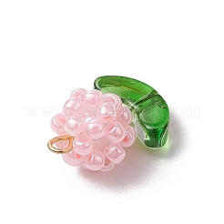 Glass Seed Beads Pendants&nbsp;PALLOY-MZ00592-03