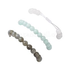3Pcs Alloy Link & Charms Bracelets&nbsp;BJEW-JB12718