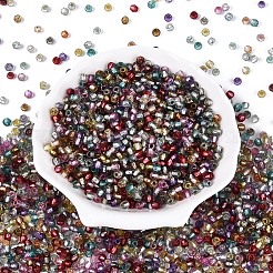 Silver Lined Glass Seed Beads&nbsp;SEED-T007-18A-01